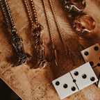 Hoedown Cowboy Boot Necklace Gold