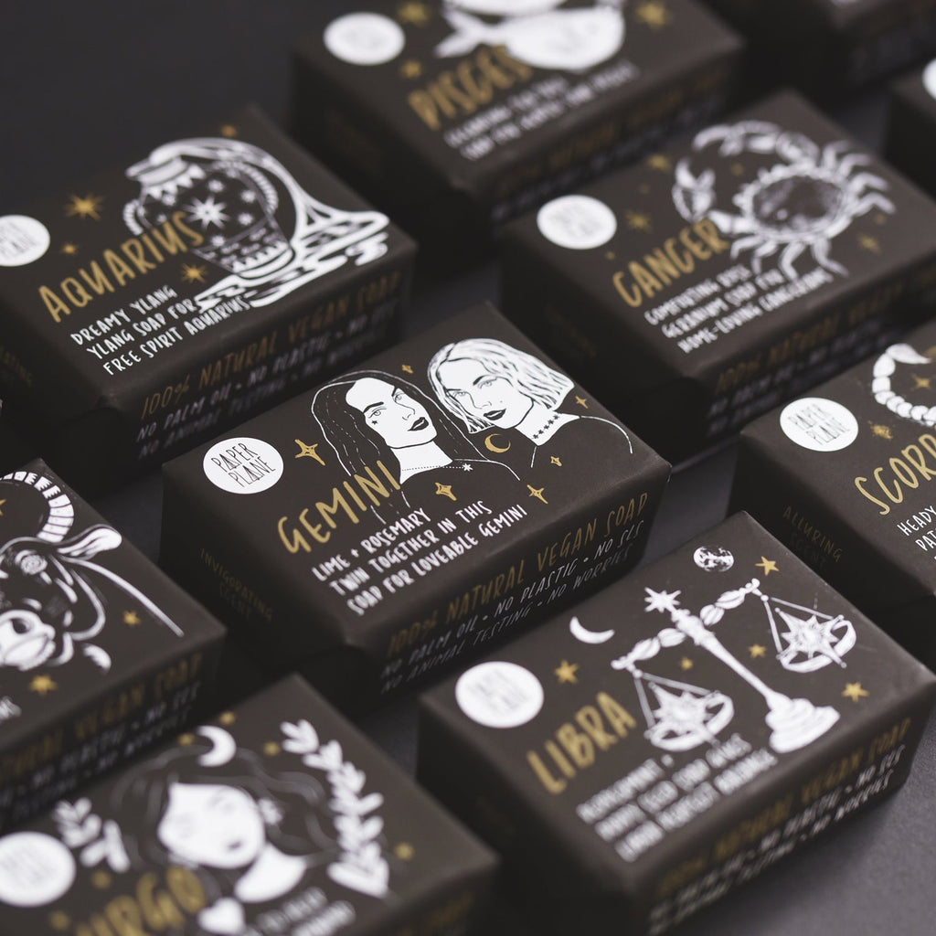 Capricorn Star Sign Zodiac Bar - Natural and Vegan Horoscope Soap