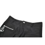 Dark in Love Punk Metal Utility Shorts