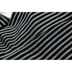Dark in Love Vintage Striped Ruffle Tier Dress