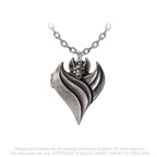 Alchemy Darken Heart Pewter Locket Pendant