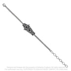 Alchemy Gothic Hex Coffin Bracelet