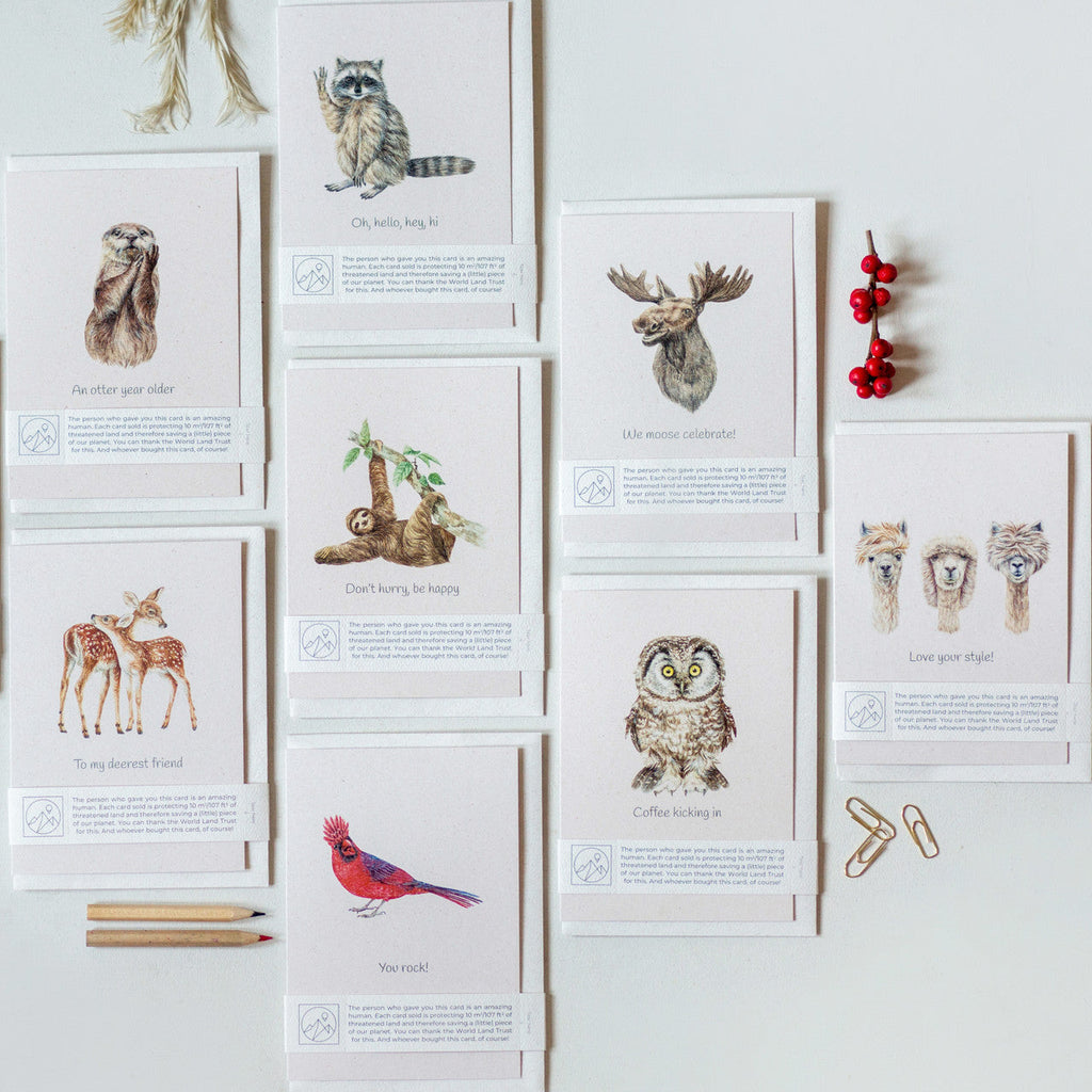 Animal Lover Charity Greeting Card