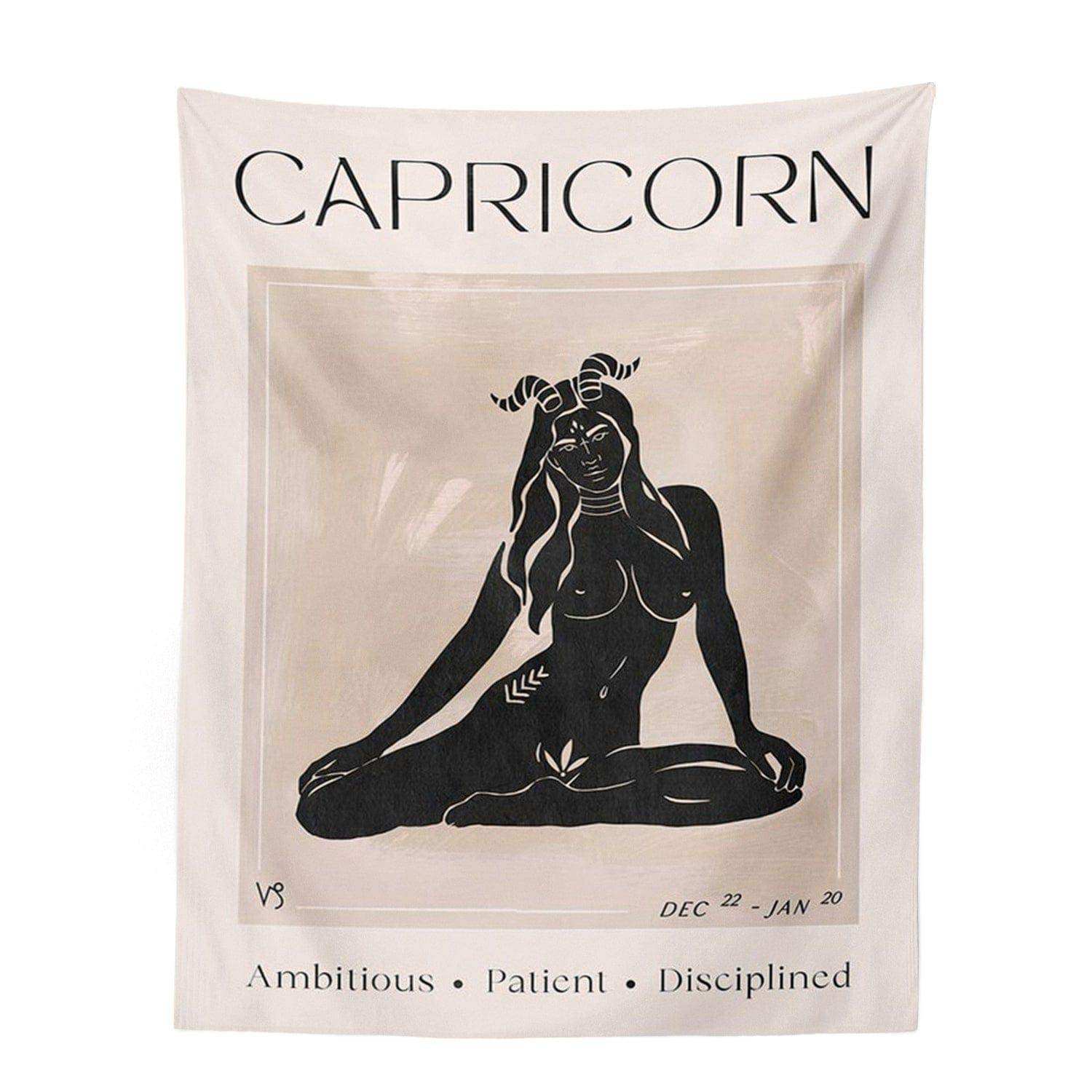 Astrology Tapestry (12 Styles) 95X73 Capricorn
