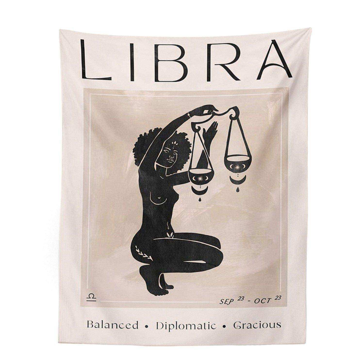 Astrology Tapestry (12 Styles) 95X73 Libra