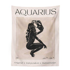 Astrology Tapestry (12 Styles) 95X73 Aquarius