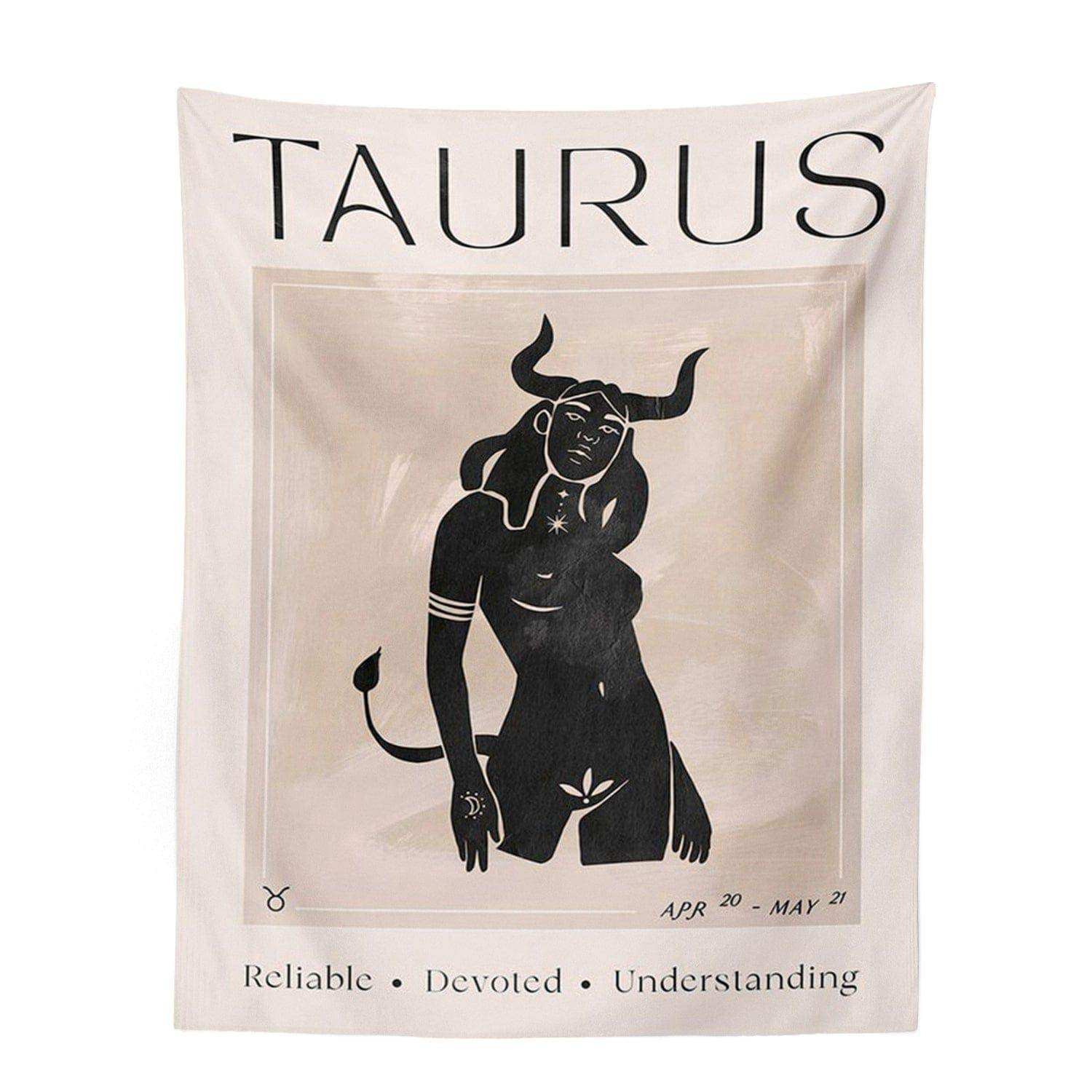 Astrology Tapestry (12 Styles) 95X73 Taurus