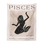 Astrology Tapestry (12 Styles) 95X73 Pisces