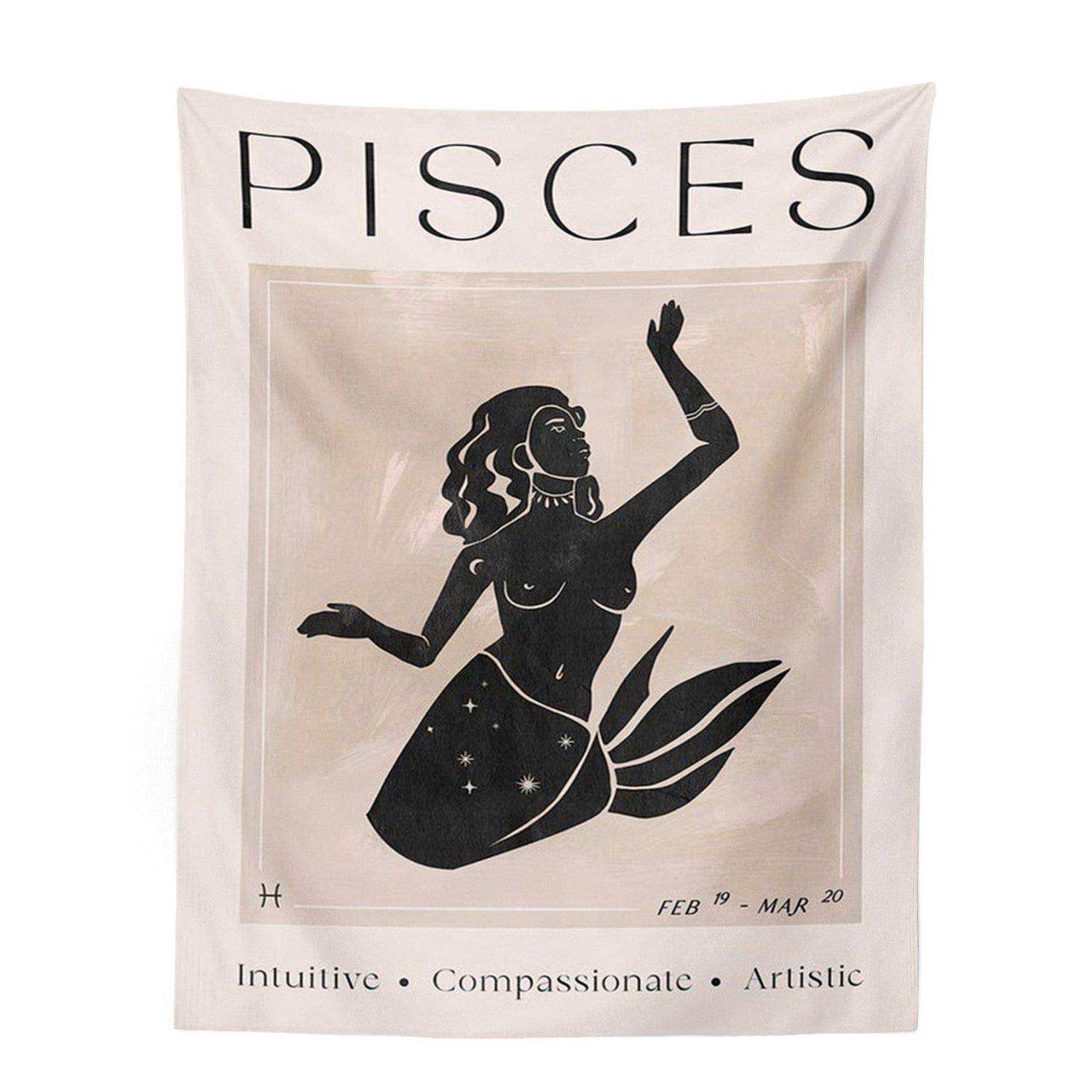 Astrology Tapestry (12 Styles) 95X73 Pisces