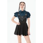 Dark In Love Lilith Bat Harness Bubble Dress