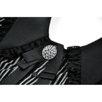 Dark in Love Gothic Peter Pan Collar Lace Shirt