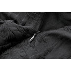 Dark in Love Mortalis Lace-Up Goth Dress in Black