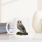 Barn Owl Mug – 11oz Ceramic Wildlife Coffee Cup Default Title