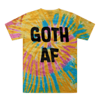 Goth AF Tie-Dye T-Shirt Aurora Unisex