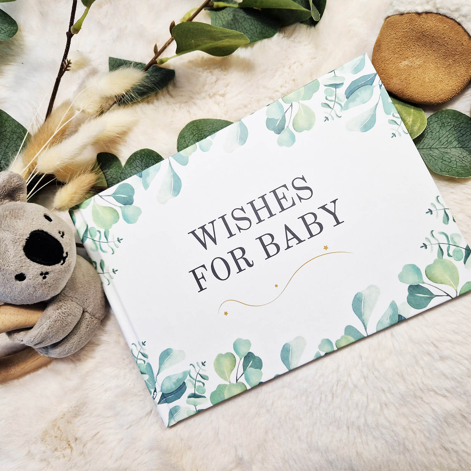 Best Wishes For Baby - Baby Shower Guestbook