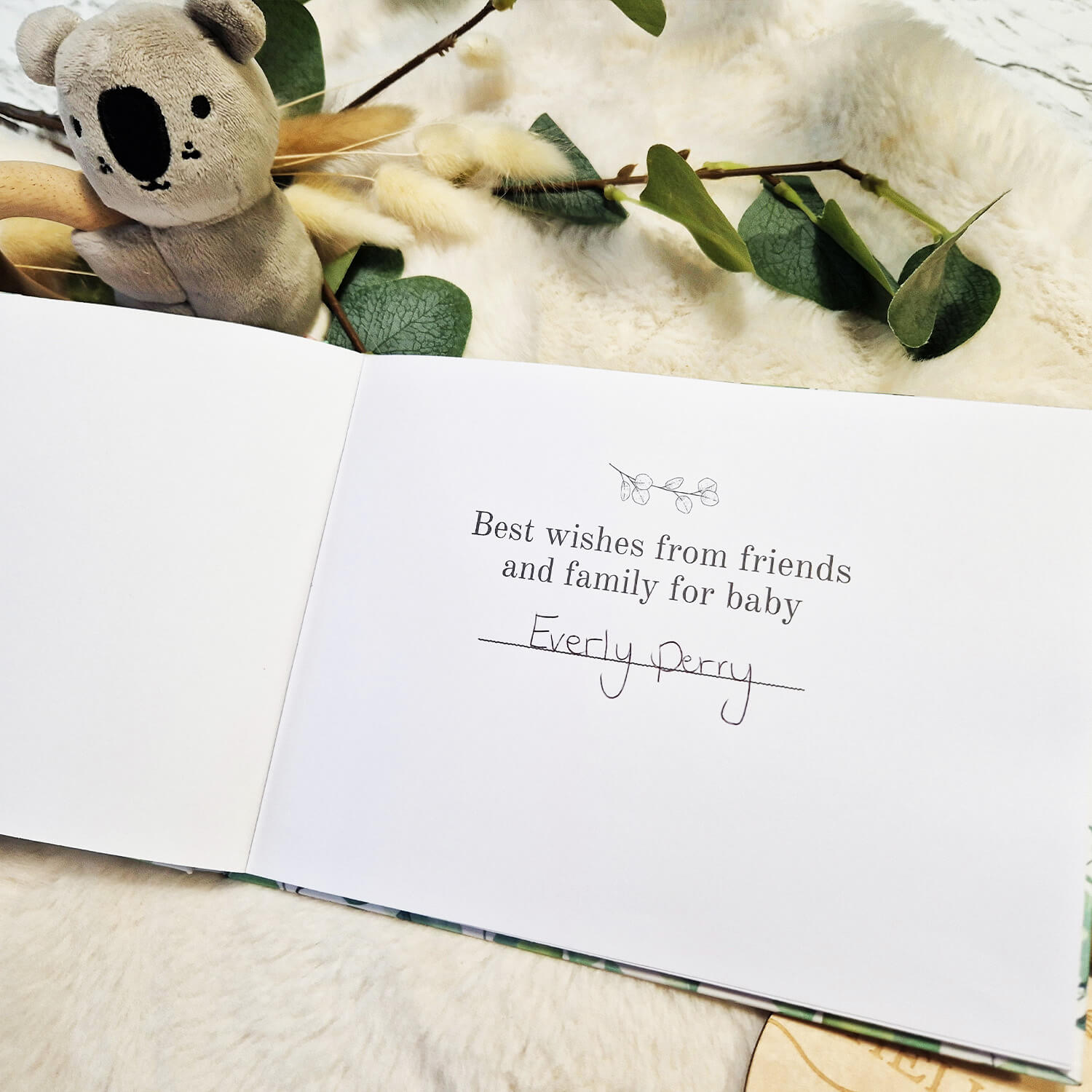 Best Wishes For Baby - Baby Shower Guestbook