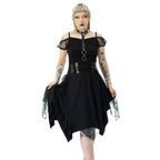 Poizen Industries Banshee Gothic Mini Dress