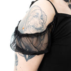 Poizen Industries Banshee Gothic Mini Dress