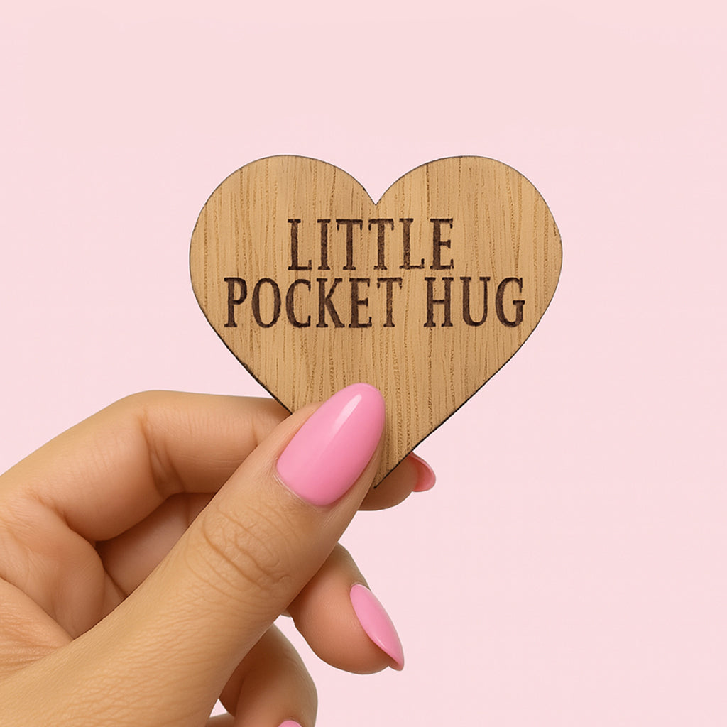 Pocket Hug - Angel Numbers 111 | Keepsake Token for Intuition, Listening to Your Heart & Trusting Your Gut