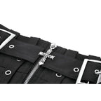 Dark in Love Metal Tactical Punk Skirt