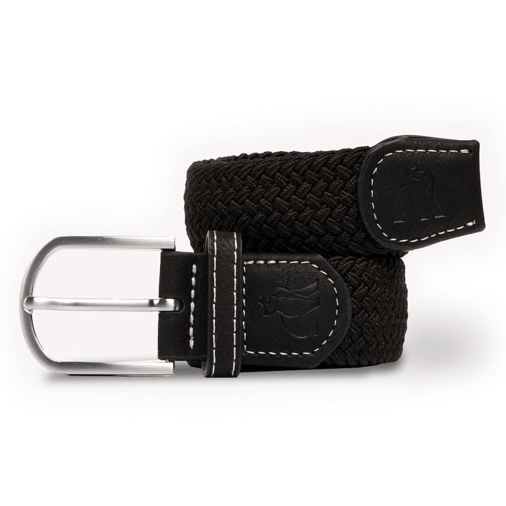 The World’s First Recycled Woven Belt – Made from Ocean Plastic Black