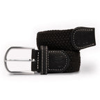 The World’s First Recycled Woven Belt – Made from Ocean Plastic Black
