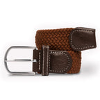 The World’s First Recycled Woven Belt – Made from Ocean Plastic Brown