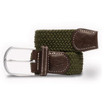 The World’s First Recycled Woven Belt – Made from Ocean Plastic Khaki Green