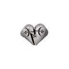 Alchemy Gothic Broken Promise Heart Ring