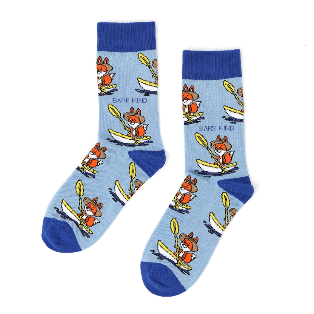 The Sporty Animals 4 Pack Bamboo Sock Set