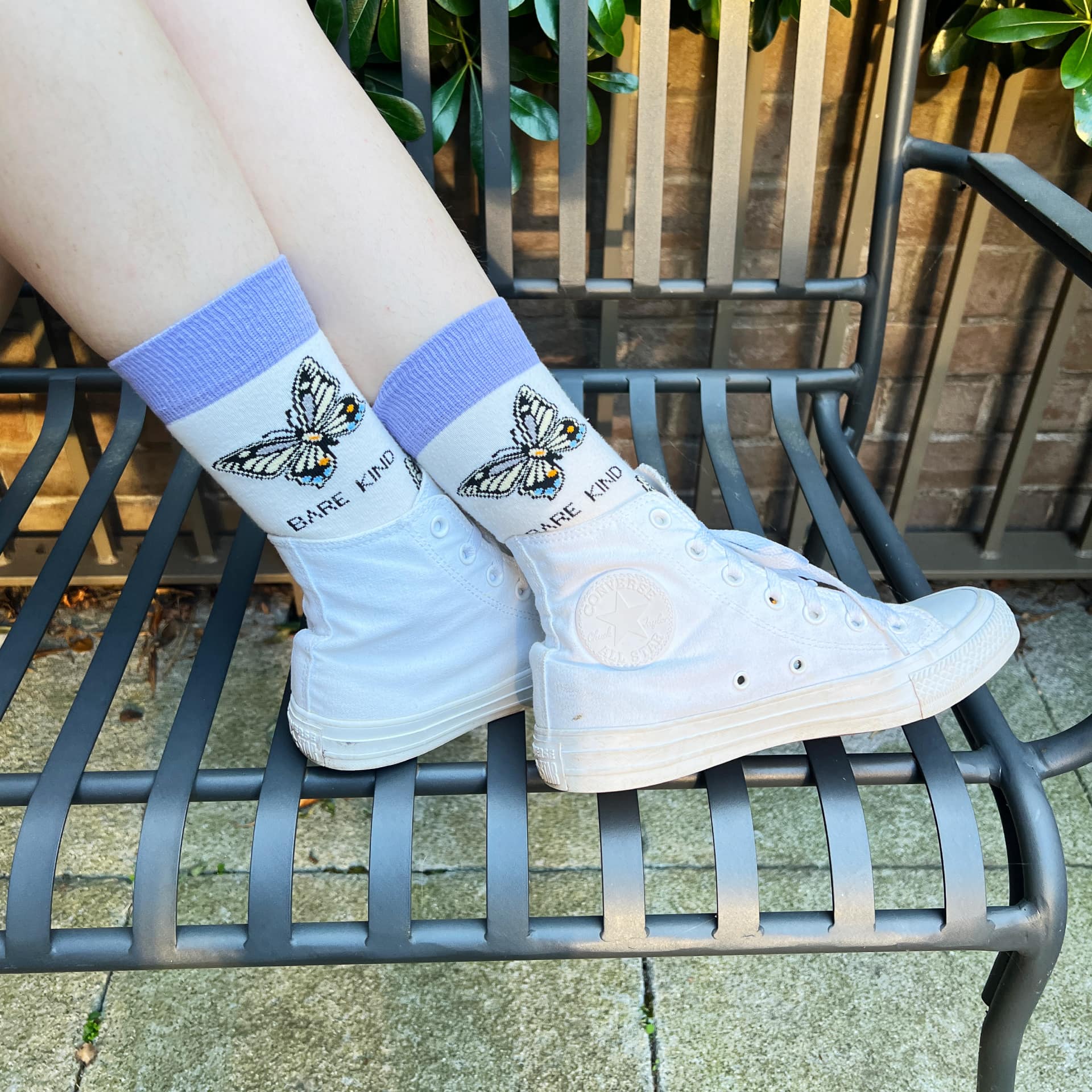 Save the Butterflies Bamboo Socks