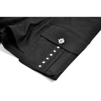 Dark in Love Punk Metal Utility Shorts