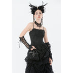 Dark In Love Celestine Vintage Beaded Gilded Evening Bag