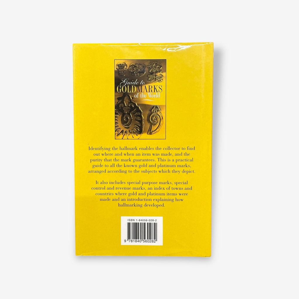 Guide To Gold Marks Of The World - 1998 Hardback Book (Jan Divis)