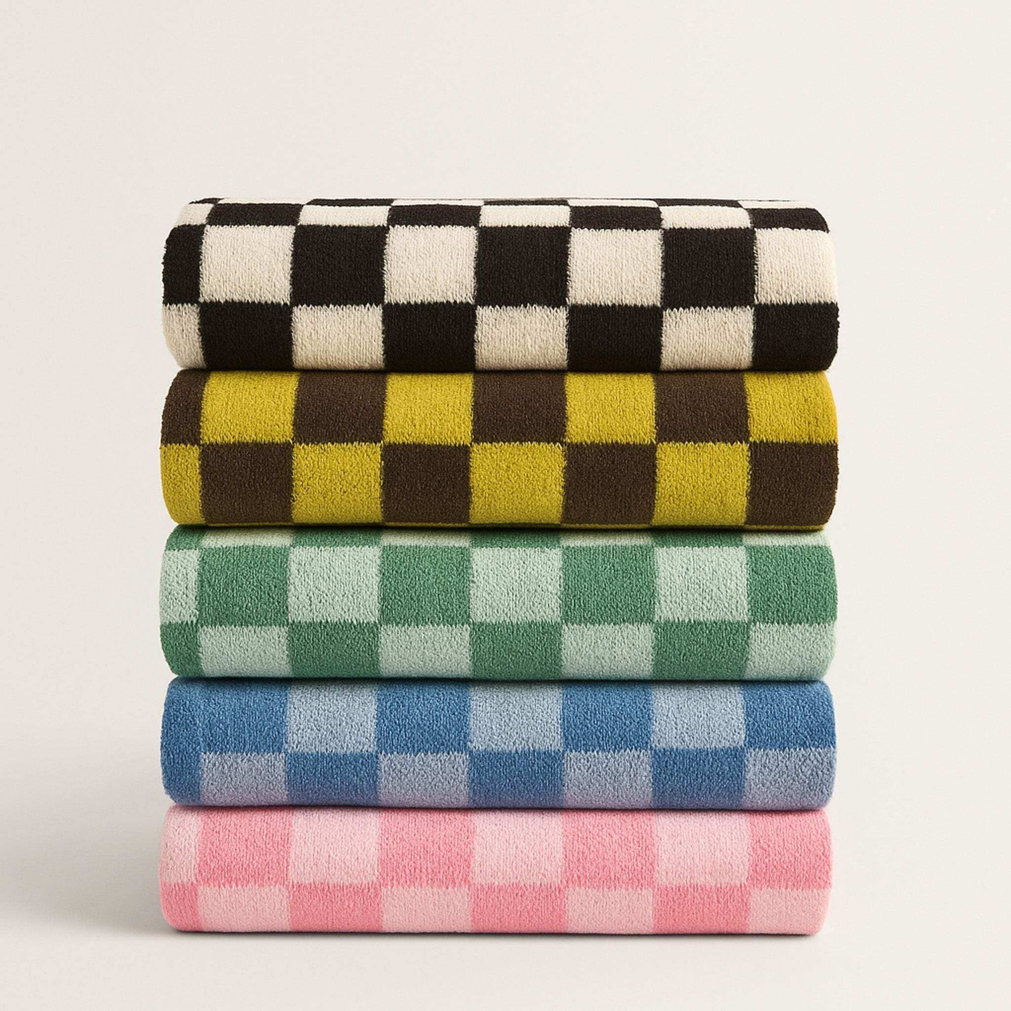 Checkerboard Bath Towels Bath Towel - 70x140cm