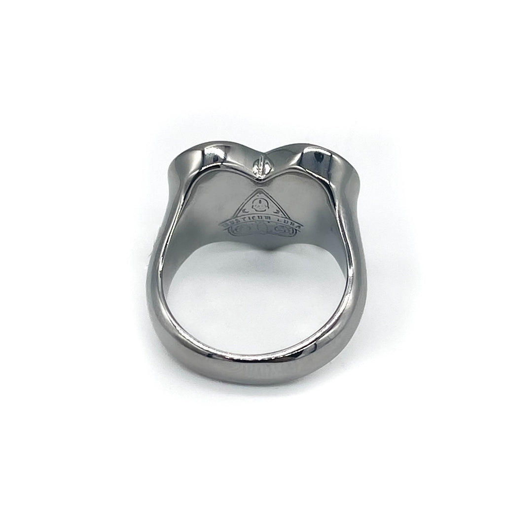 Cobweb Heart Ring