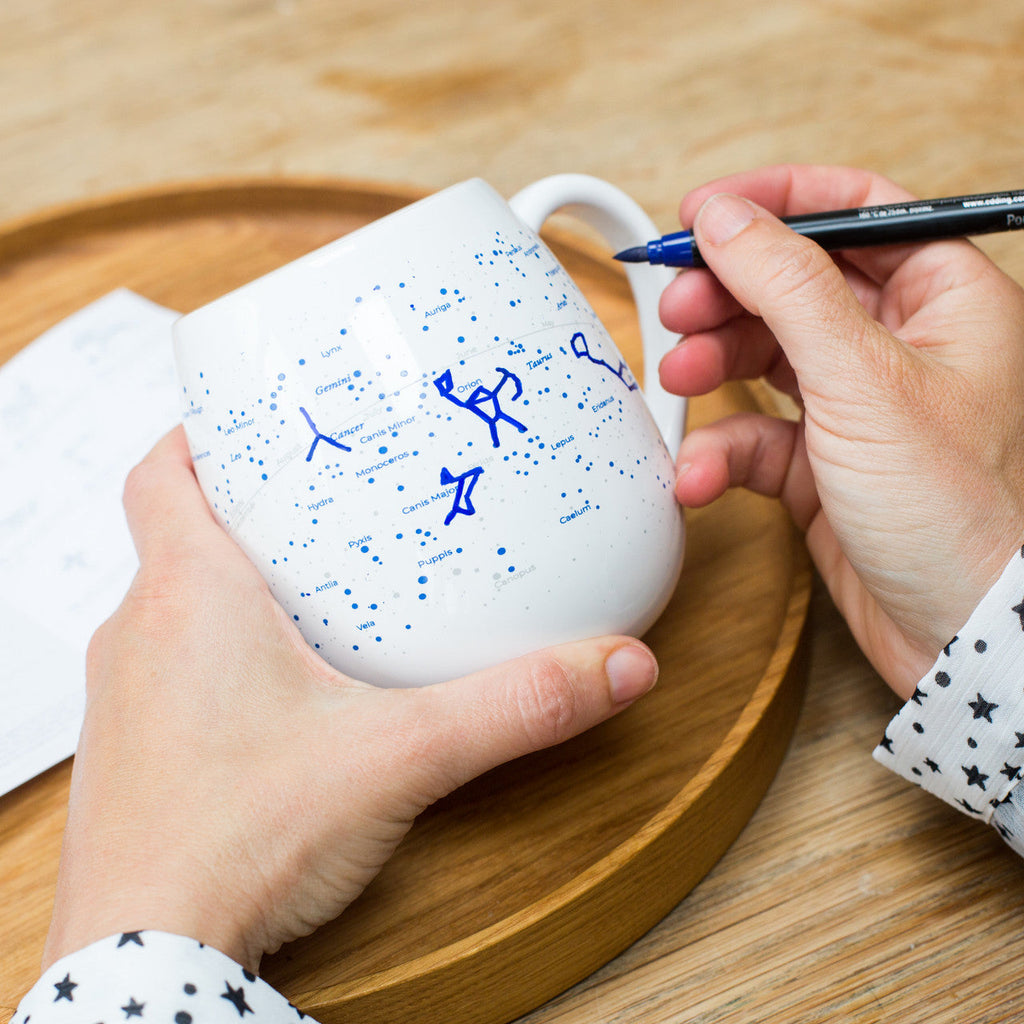 Stargazing Colour In Mug With Ceramic Pen