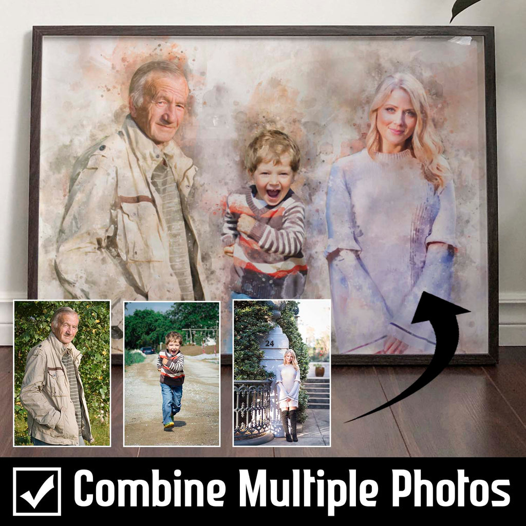 Personalised Watercolour Portraits