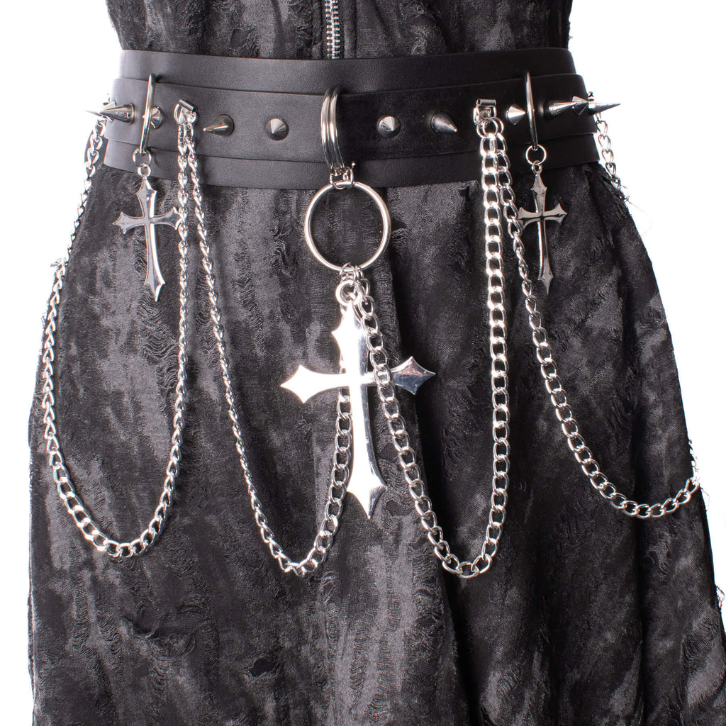 Heartless Crucufix Belt