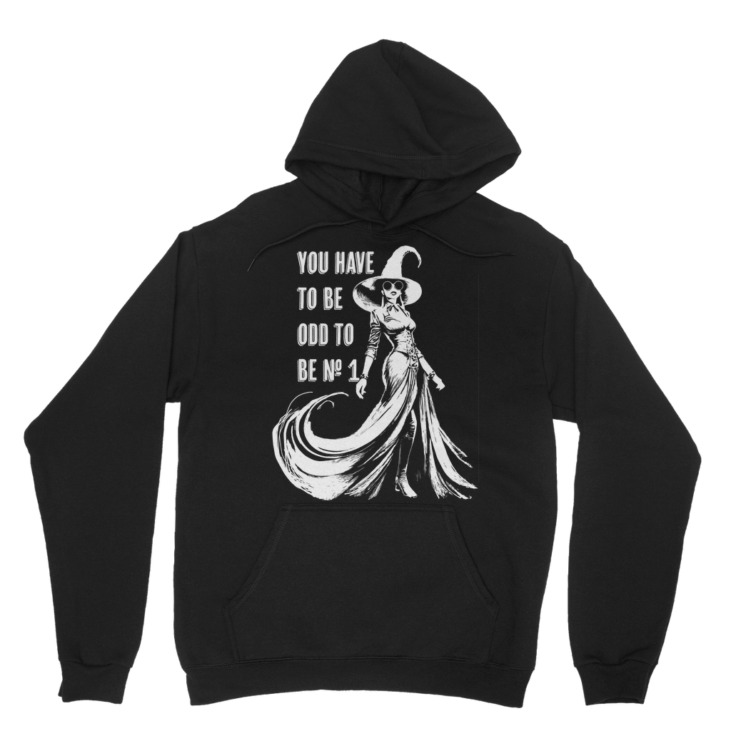 You Have to be Odd to be No. 1 Classic Hoodie Black