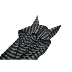 Dark In Love Salem Striped Cat Ear Hoodie Dress