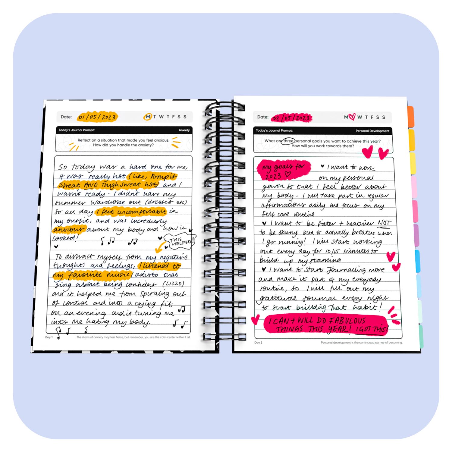 The Daily Question Spiral Journal