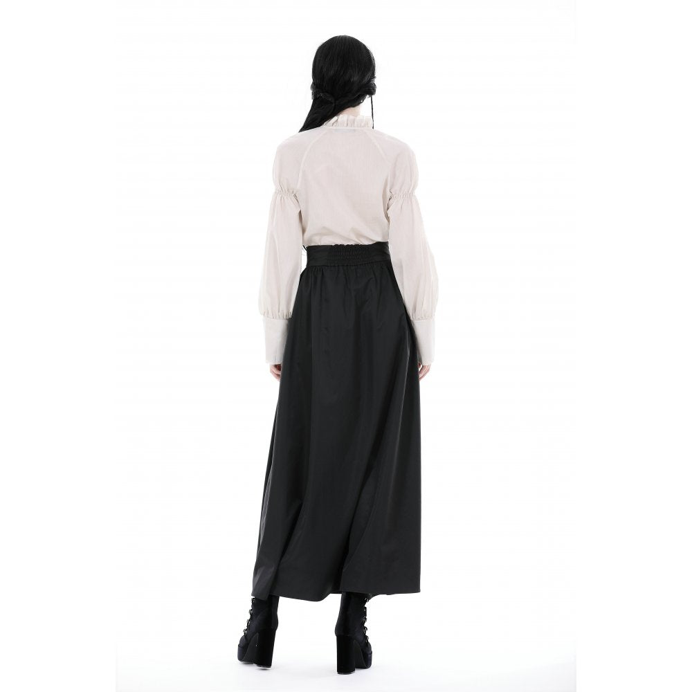 Dark In Love Women's Elegant Delora High Waist Maxi Skirt