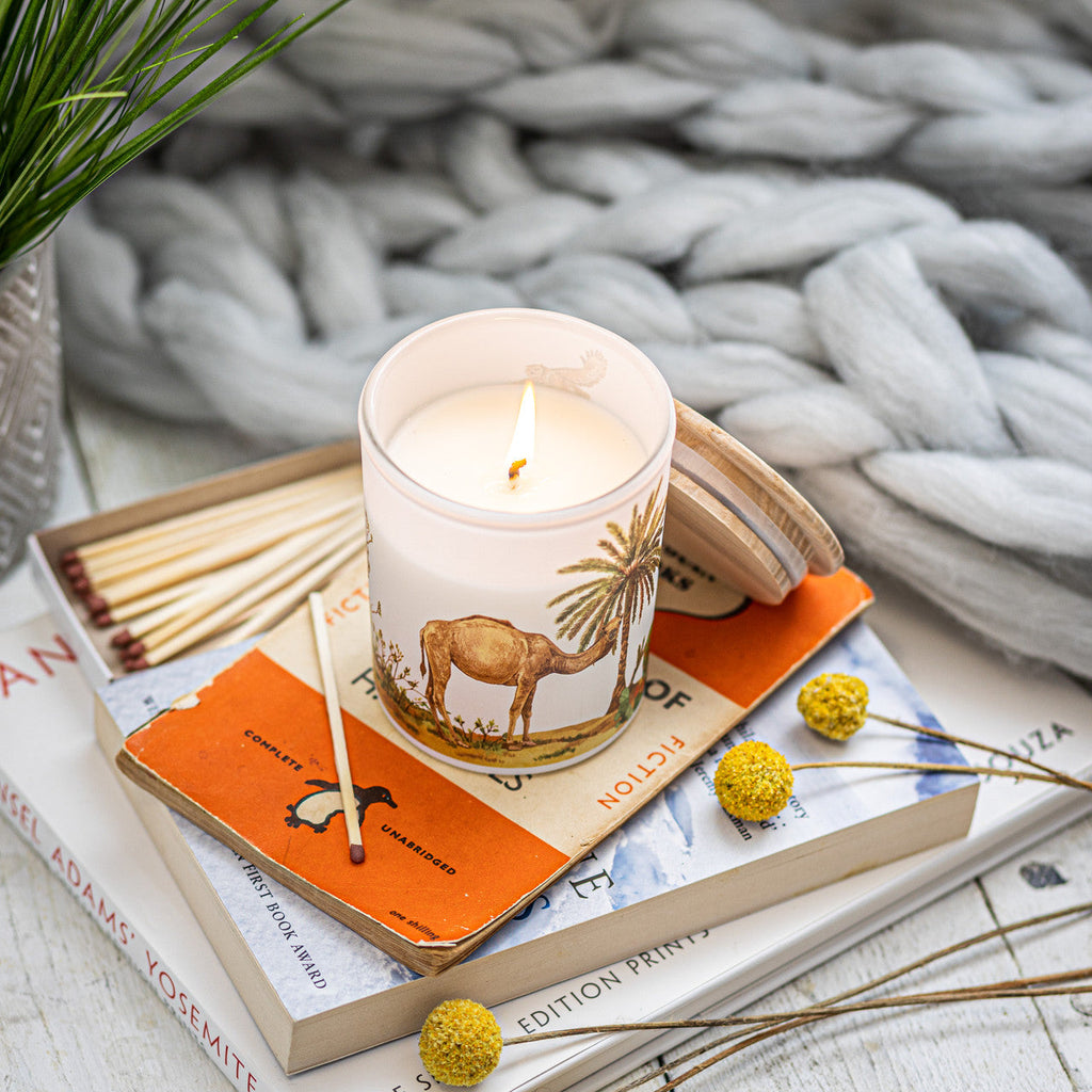 Desert Soy Scented Candle | Warming Cinnamon & Bergamot