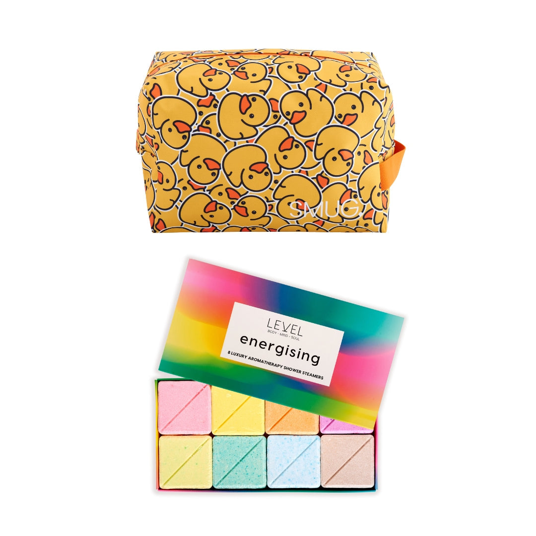Wake-Up Wash Bag Set – Various Prints Duck
