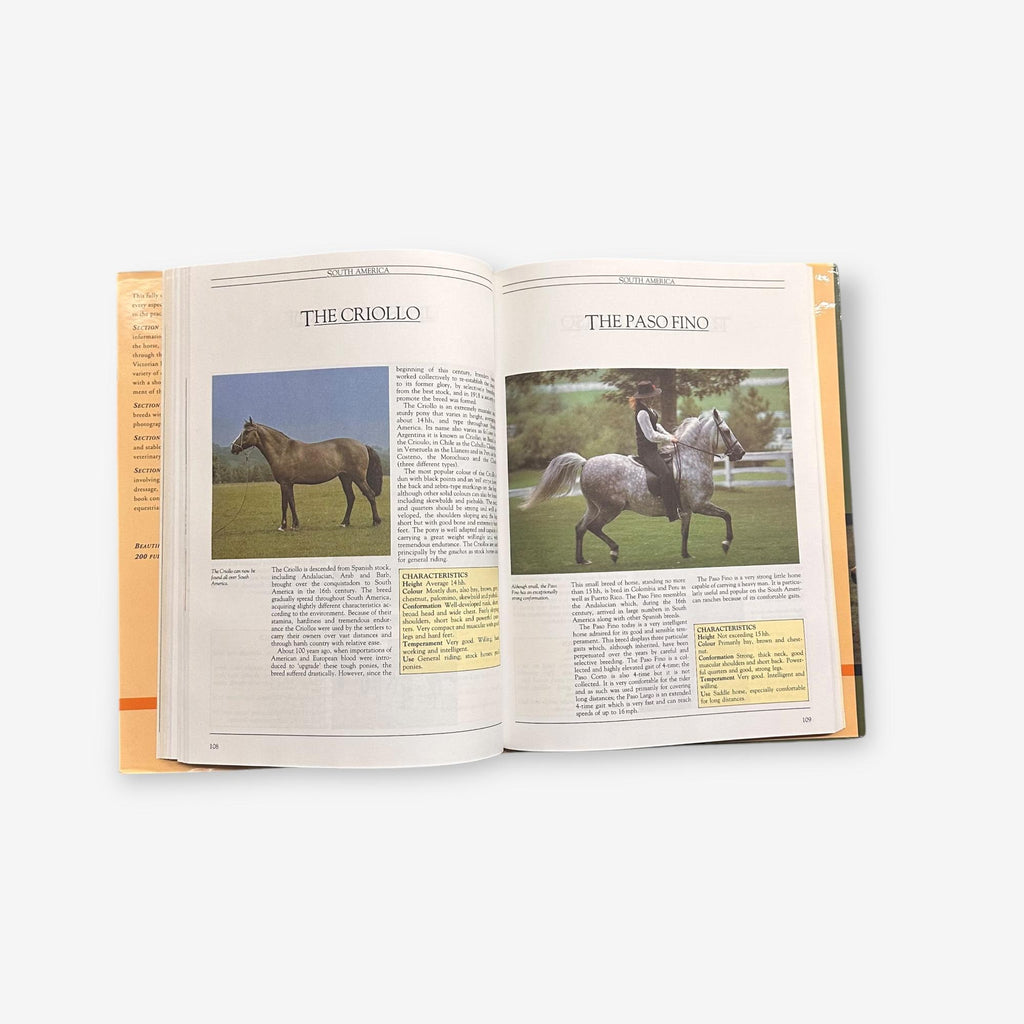 The Horse - A Complete Encyclopedia - Hardback Book (Angela Rippon) 1987