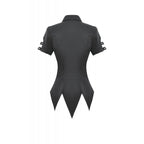 Dark in Love Ruptured Lace-Up Punk Shirt