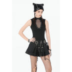 Dark In Love Mina Punk Metal Knit Hat