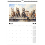 🐾 Venetian Cats 2026 Wall Calendar – A Year of Feline Magic in Venice