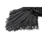 Dark in Love Cordelia Gothic High-Low Layered Skort